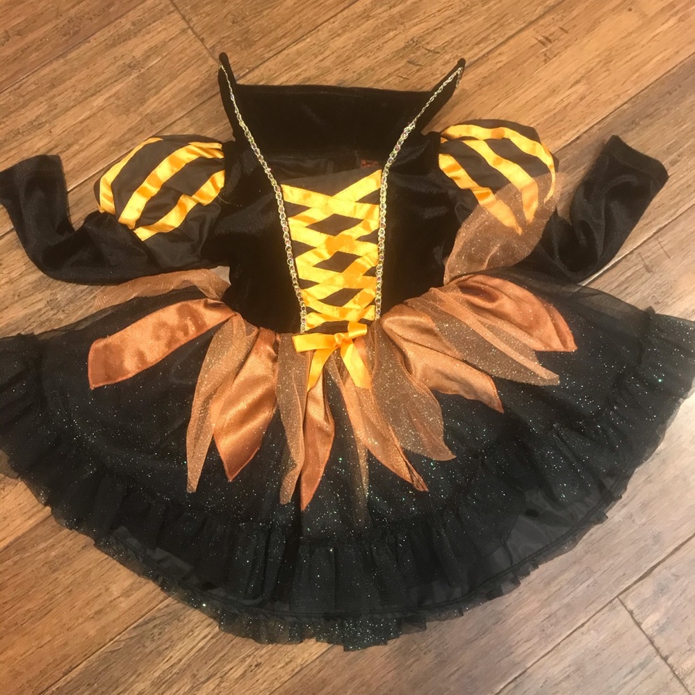 Girls Witch Halloween dress costume